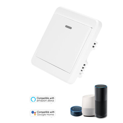 

eWeLink WiFi Door Exit Button 433MHz Wireless Release Push Switch for Electronic Door Lock NO COM Lock Sensor Access Control System