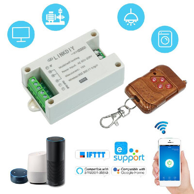 

eWeLink 433Mhz Smart Wifi Switch Universal Wireless Remote Control Switch Module 2CH AC85-250V Timer Phone APP Remote Control Comp