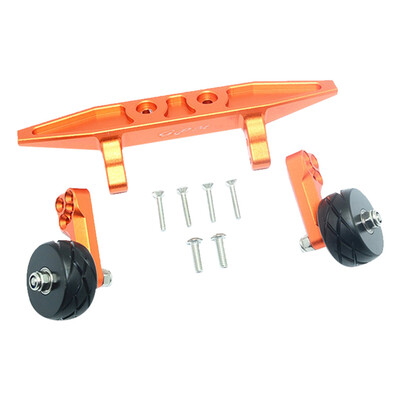

Tailored Rear Double Wheel Wheelie Bar Kit for Traxxas RUSLTLER 4X4 VXL 67076-4 RC Car
