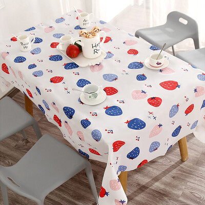 

Gobestart Waterproof&Oil Proof Table Cloth For Kitchen Decorative Dining Table Cover