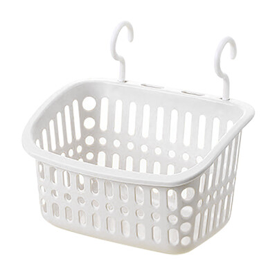 

Gobestart Plastic Hanging Shower Basket With Hook For Bathroom Kitchen Storage Holder