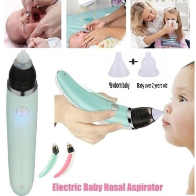 

Electric Baby Silicone Nasal Aspirator Vacuum Sucker Nose Mucus Snot Cleaner