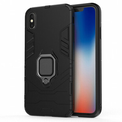 

for Apple iPhone XS Max 65" XS 58" Ring Case Car Holder Phone Case for iPhone XR 61" for iPhone X Armor Case Cover Fundas