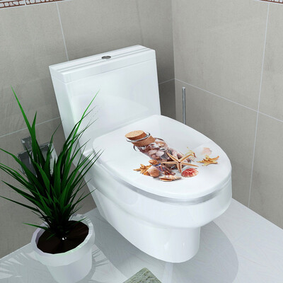 

3D Waterproof Toilet Seat Sticker Bathroom Decal Vinyl Mural Home Decor Funny