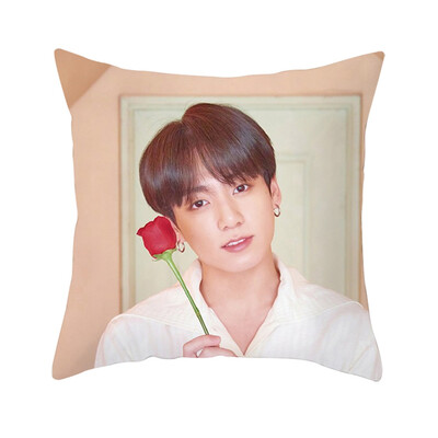

Kpop BTS New Album MAP of The Soul Persona Concept Square Throw Pillow Cover Pillowcase