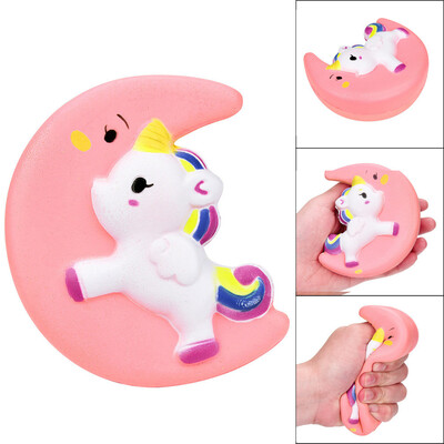 

YIWULACute Moon Scented Cream Slow Rising Decompression Toys