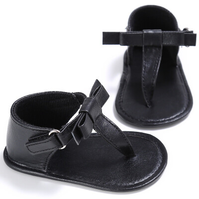 

2018 Baby Sandals Sweet Summer Baby Girls Fashion Breathable Bowknot First Walkers Infant Toddler Kids Anti-skid Casual Shoes