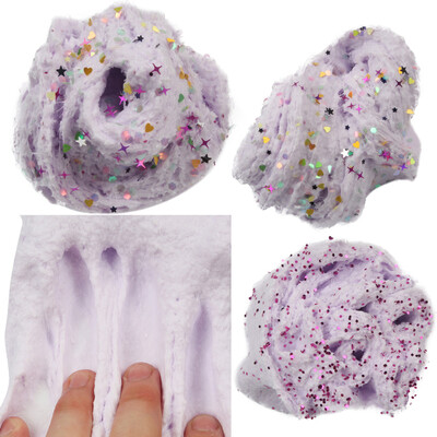 

〖Follure〗Colorful Mixing Cloud Cotton Candy Slime Scented Stress Kids Clay Toy