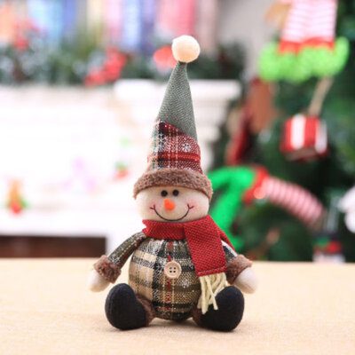 

Christmas Children GiftsTree Cartoon Decorations Doll Doll Christmas Tree Cloth Ornaments