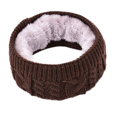 

Gobestart Women Men Solid Winter Warm Collar Knitted Shawl Soft Neck Scarf