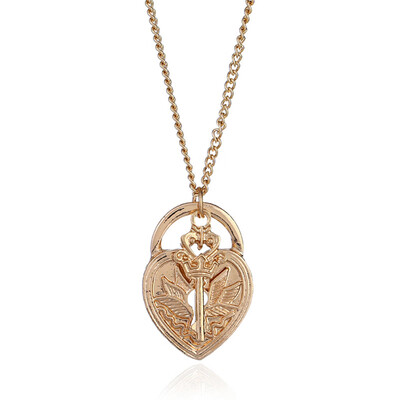 

Long Necklaces & Pendants Love Heart &Key Chain Gold 2018 Collares Mujer Statement Necklace Collares
