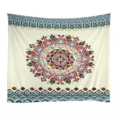 

OCHINE 150130cm Mandala Hippie Bohemian Psychedelic Tapestry Shooting Props
