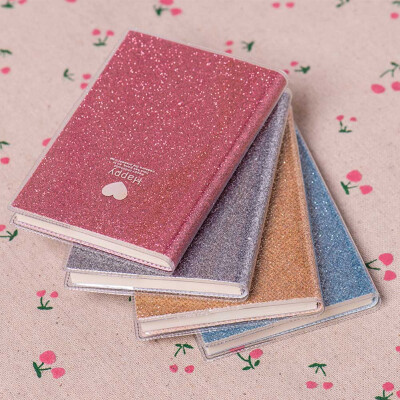 

1 Pc Creative Love Pvc Notebook Paper Diary School Shiny Cool Kawaii Notebook Paper Agenda Schedule