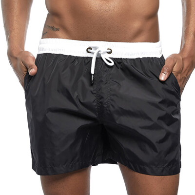 

Tailored Mens Spring&Summer Splicing Swimming Trousers&Beach Surfing Shorts