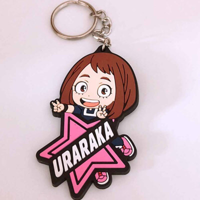 

CAR-TOBBY Anime My Hero Academia Boku No Hero Academia Keyring PVC Single Side Keychain