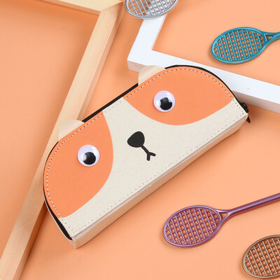 

Toponeto Cute Cat Head Pencil Case Pocket Cosmetic Bag School Supplies Gift