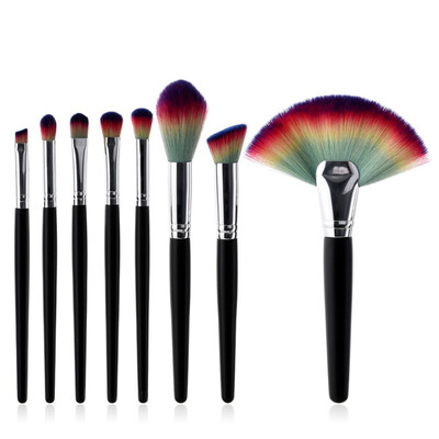 

8Pcs10Pcs Pro Beauty Makeup Brushes Eyeshadow Face Basic Make Up Brush Hair Medium Large Eye Shadow Brush Set K9