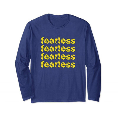 

Fearless Flash Long-Sleeve Tee-Shirt Grid Yellow Edition