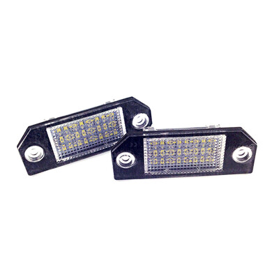 

1 Pair Automobile 12V LED License Plate Light Accessory Replacement for Ford Focus C-MAX MK2