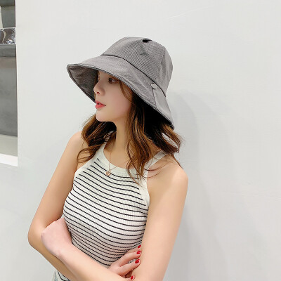 

Fishermans Hat Female Korean Wave Joker Sun Hat Sunscreen UV large brim visor Sun Foldable Sun Hat