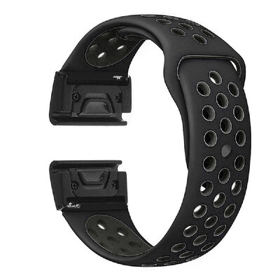 

For Garmin Fenix ​​5 5x 7 Colors Replacement Bracelet Soft Silicone Wrist Watch Bracelet Smart Watch Wrist Watch Band Smart Watch