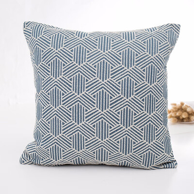 

Cushion Cover Polyester Cotton Plaid Pillow Cases Square Rectangle Pillow Cover for Sofa Room Home Office Decor