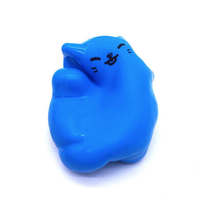

YIWULACute Kitty Mochi Super Stretchy Squeeze Toy Time Killing Stress Reliever Toy