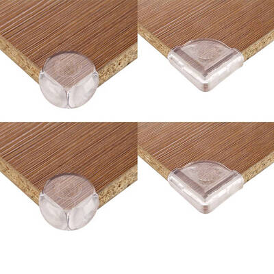 

4pcs Transparent Ball  Shape Baby Safety Corner Protector Clear Table Desk Edge Corner Guards