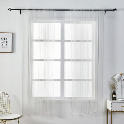 

New Romantic Bedroom Polyester Child Window Curtain For Living Room Wedding Home Decor
