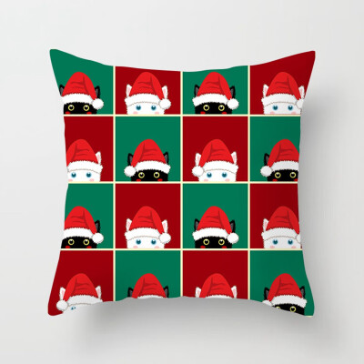 

New Christmas Pillow Case Sofa Car Throw Cushion Covers Home Decor