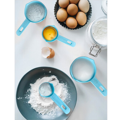

Nesting Measuring Spoons Cups BPA-Free for Weighing Dry Measuring Liquid Measuring Kitchen Tool