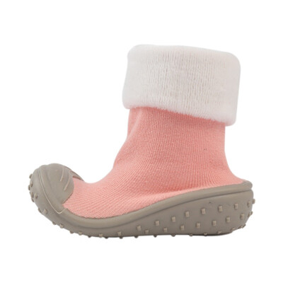 

winter baby socks Baby Socks With Rubber Soles Toddler Indoor steps Anti-slip Leather kids Floor Socks Baby Step Socks