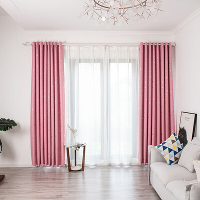 

Gobestart Leaves Curtain Tulle Window Treatment Voile Drape Valance 1 Panel Fabric