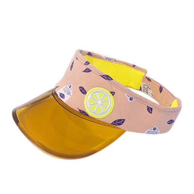 

Baby Cute Leaves Print Empty Top Hat 1Pc Sunscreen Tourism Beach Outdoor Child Sun Cap for Kids