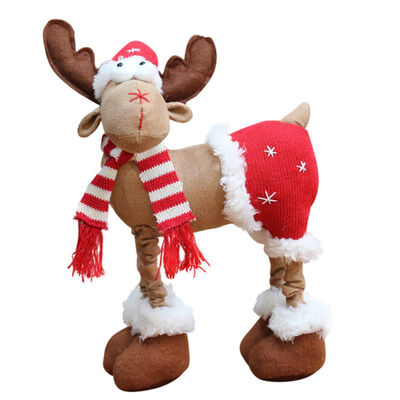 

2020 Christmas Decorations Toys Gift Xmas Elk Display Window New Year Model Kids Gifts Home Decoration Party New Year