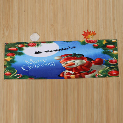 

Toponeto Merry Christmas Welcome Doormats Indoor Home Carpets Decor 40x120CM