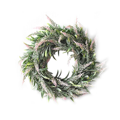 

Gobestart Garland Of Household Items Simulates Lavender Wedding Day Celebrations