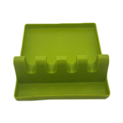 

Kitchen Silicone Spatula Holder Storage Shelf Spoon Rest Tableware Holder Draining Rack Mat Organizer Pot Lid Rack Kitchen Tool