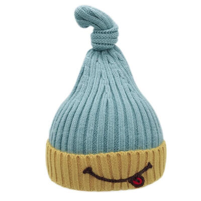 

Newly Arrival Newborn Kids Baby Girl Warm Winter Knit Cartoon Fur Candy Color Hat Crochet Cap