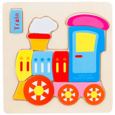 

Tailored 1PC Wooden Ferry Puzzle Educational Developmental Baby Training Toy B