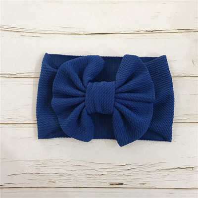 

Summer Solid Color Baby Headband Girls Twisted Knotted Nylon Elastic Hair Band Hair Accessories Haarband Baby Girl Headbands