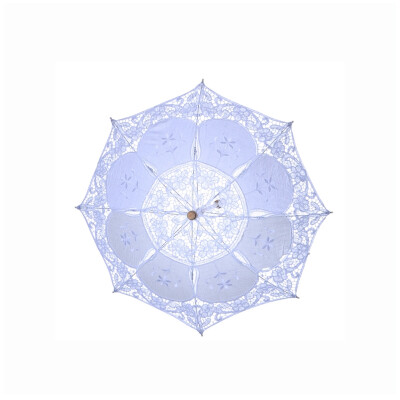 

2018 new lace umbrella umbrella Cotton lace craft Western-style palace ladies banquet lace umbrella Wedding Decoration