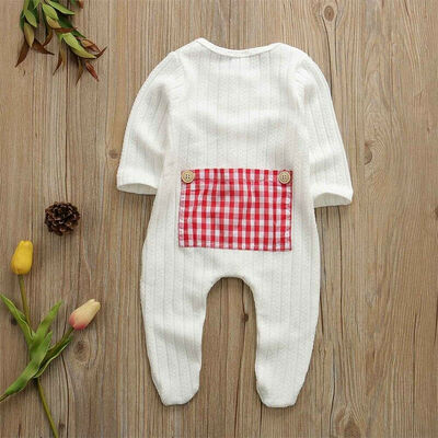 

Newborn Infant Baby Boy Girl Romper Bodysuit Jumpsuit Clothes Outfits 0-9M