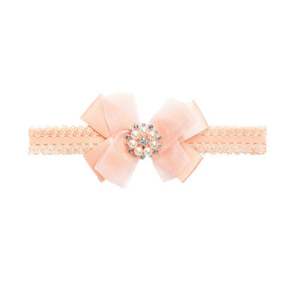 

Solid Baby Headband Girls Flower Lace Hair Band Hair Accessories Headwear Baby Girl Headbands Photography Prop 0-18M
