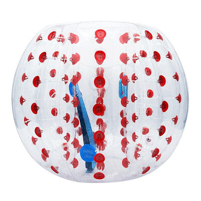 

Ktaxon Inflatable Bumper Ball Soccer Human Body Knocker Bubble Ball Inflatable Hamster Ball for Teen&Adult Transparent