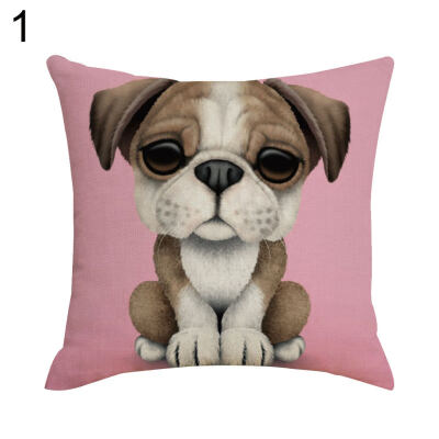 

Cute Animal Elephant Dog Throw Pillow Case Cushion Cover Sofa Bedding Articles