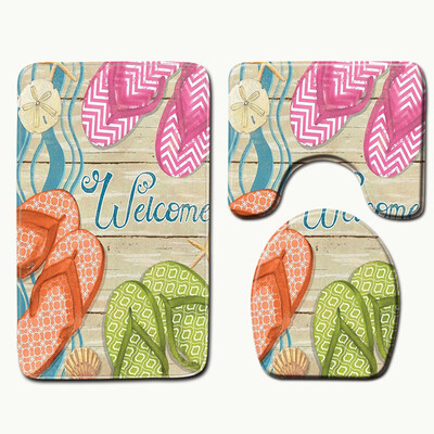 

〖Follure〗3pcs Non-Slip Bath Mat Bathroom Kitchen Carpet Doormats Decor