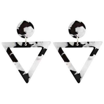 

Household OFD Joker Hot Earrings Geometric Earrings Simple Way Exaggerated Earrings Retro Earrings Jewellery