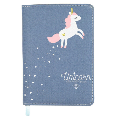 

Kwaii Cute Unicorn Daily Weekly Monthly Schedule Planner Notebook A6 Colorful Organizer Journal Dairy