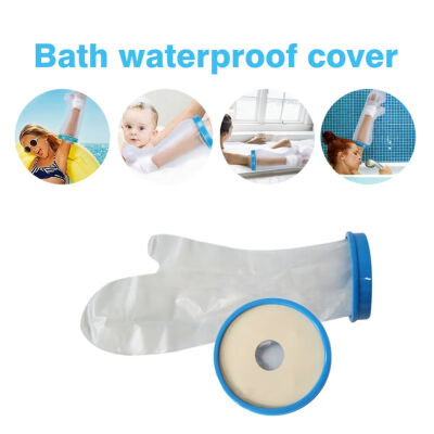 

Hand Protector Waterproof Cast Bandage Protector Wound Fracture Arm Leg Foot Knee Cover for Children Shower Knee Care Tool